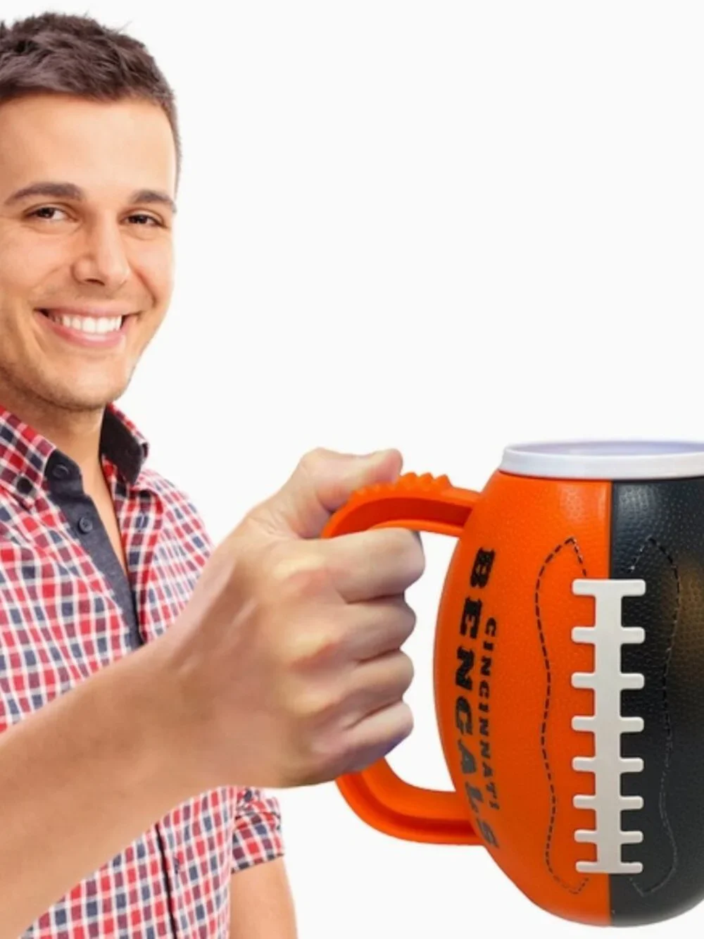 Cincinnati Bengals Football Shaped Mug